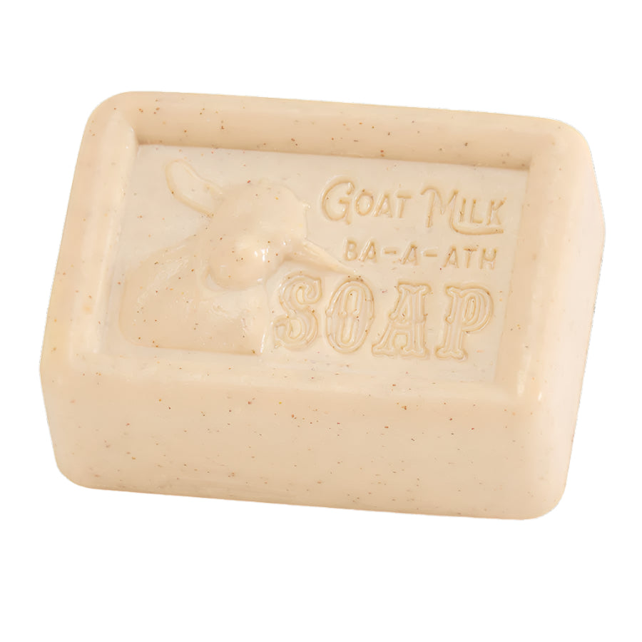 San Francisco Soap Company Clean & Caprine Goat Milk Bar Soap - Honey Scent with Apricot Shell Bits 5oz