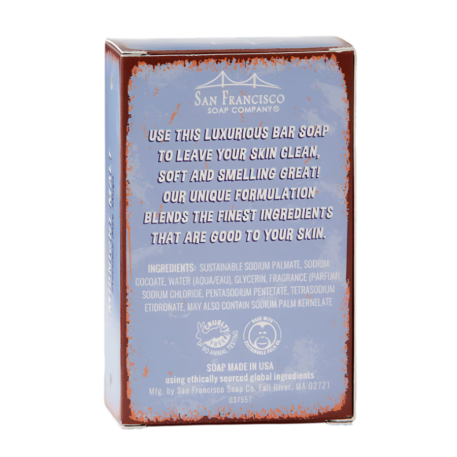 San Francisco Soap Company FOR HER Bar Soap Midnight Malt 10oz