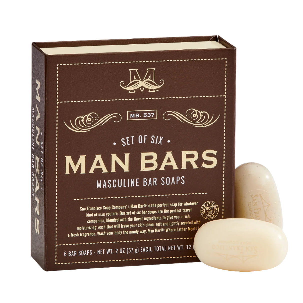 San Francisco Soap Company MAN BAR® 6pc Sampler Set