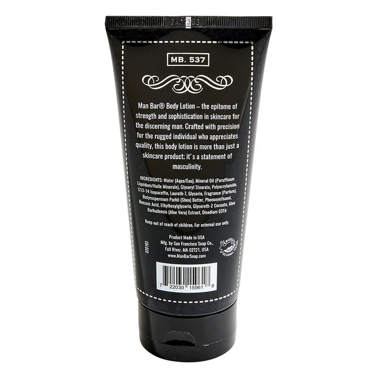 San Francisco Soap Company MAN BAR® Body Lotion Midnight Amber 6oz