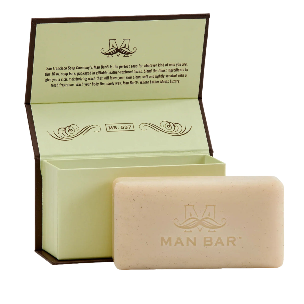 San Francisco Soap Company - MAN BAR® - Exfoliating Cardamom & Juniper - 10oz