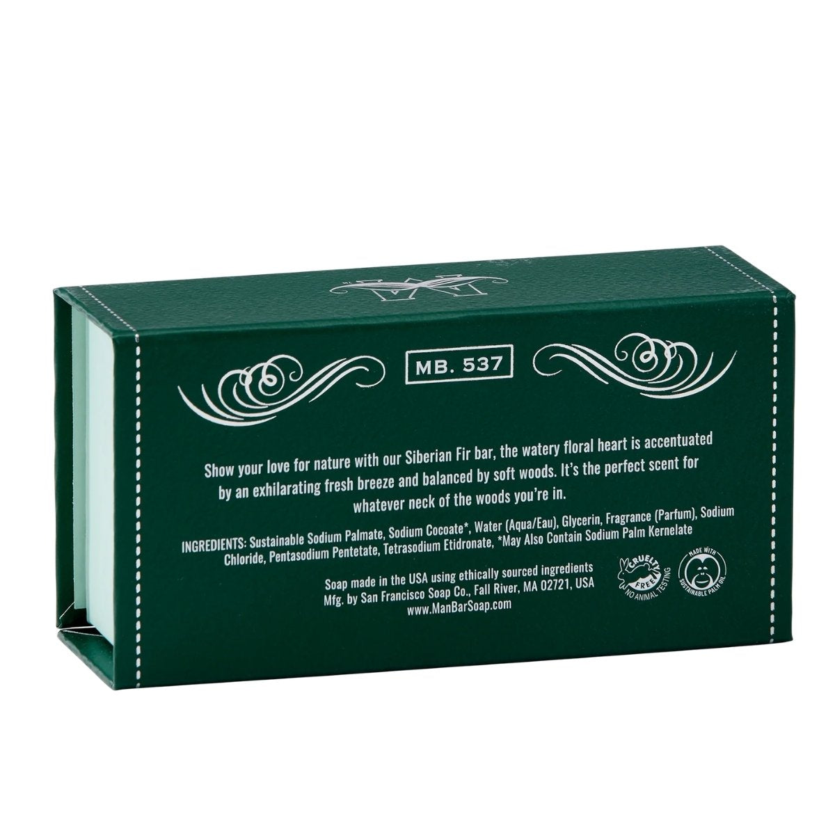 San Francisco Soap Company Man Bar® Hydrating Siberian Fir Bar Soap 10oz