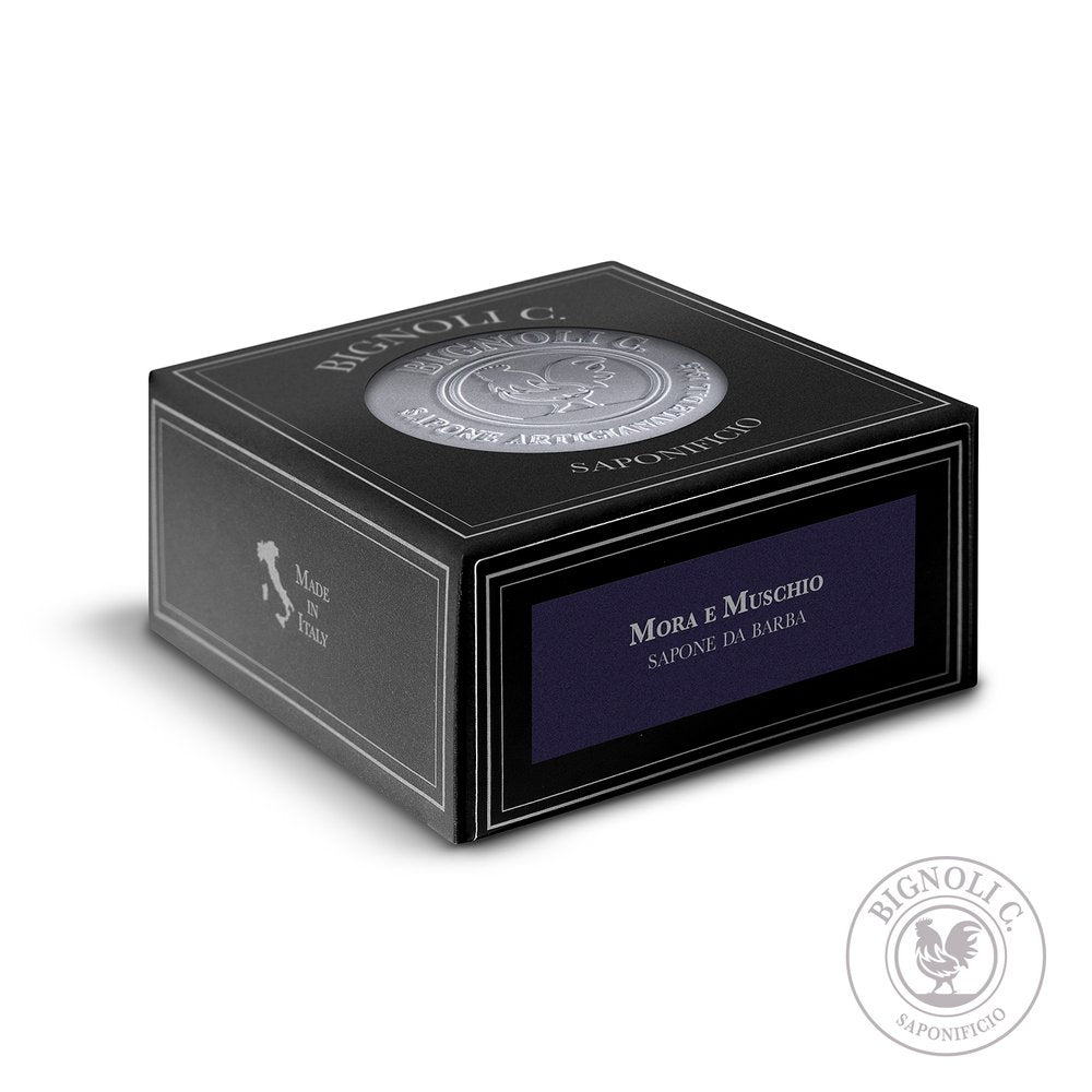 Saponificio Bignoli Blackberry & Musk Artisan Shaving Soap 175g
