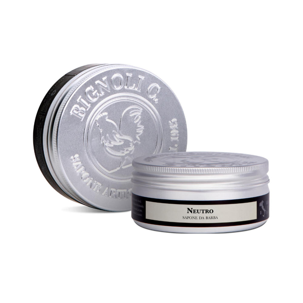 Saponificio Bignoli Neutral Artisan Shaving Soap 175g