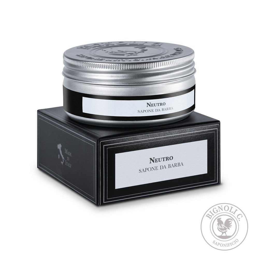 Saponificio Bignoli Neutral Artisan Shaving Soap 175g