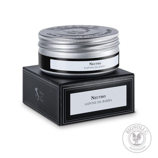 Saponificio Bignoli Neutral Artisan Shaving Soap 175g