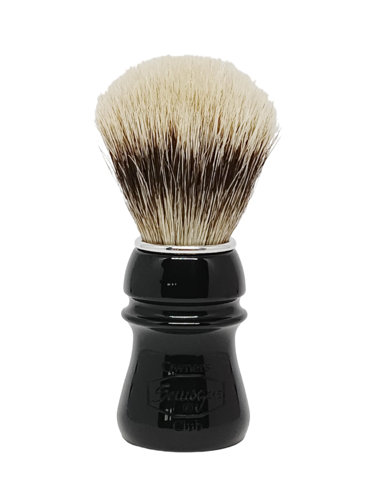 Semogue Owners Club Black Resin Handle Boar & Badger Mixed Edition Shaving Brush