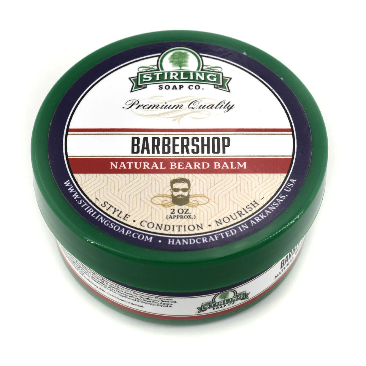 Stirling Soap Company Barbershop Beard Balm 2oz