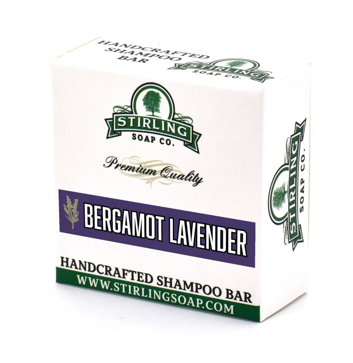 Stirling Soap Company Bergamot Lavender Shampoo Bar 3.8oz