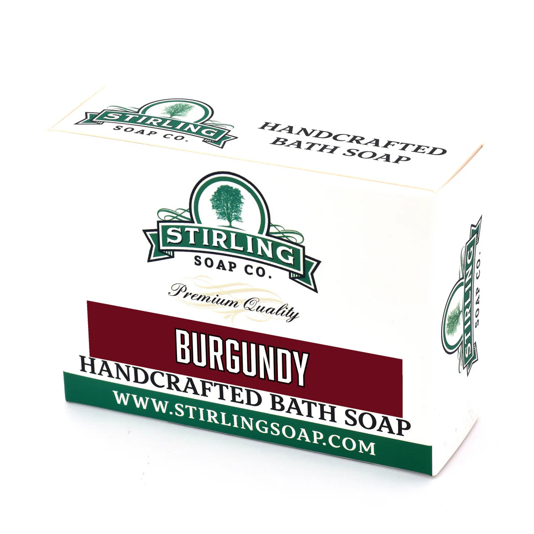 Stirling Soap Company Burgundy Bath Soap 5.5oz