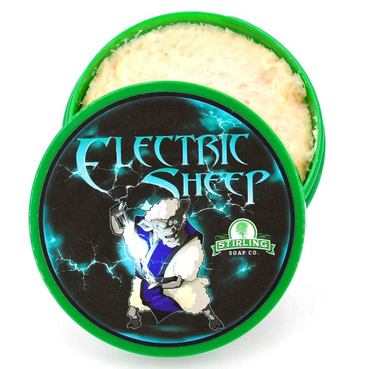 Stirling Soap Company Electric Sheep Shave Soap 5.8oz