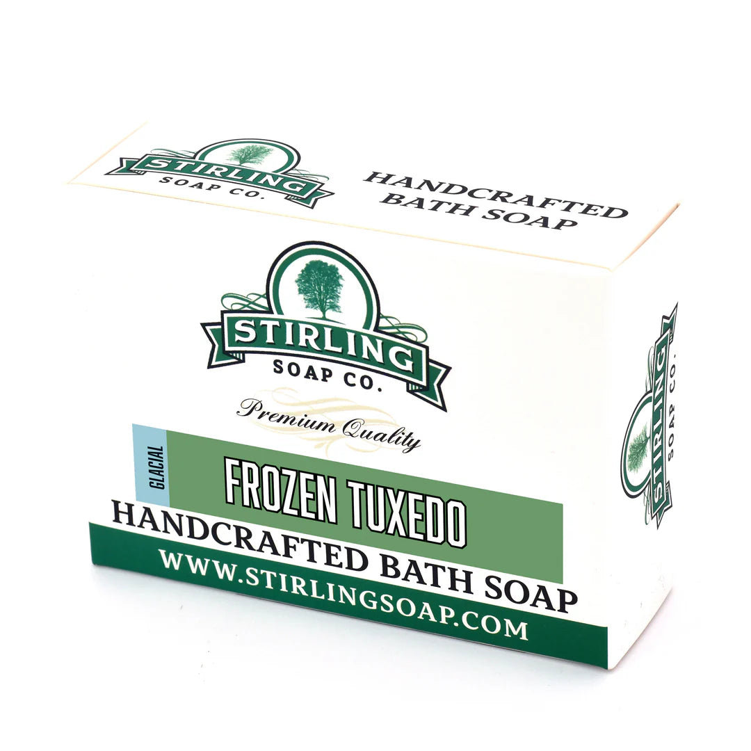 Stirling Soap Company - Glacial Frozen Tuxedo - Bath Soap - 5.5oz