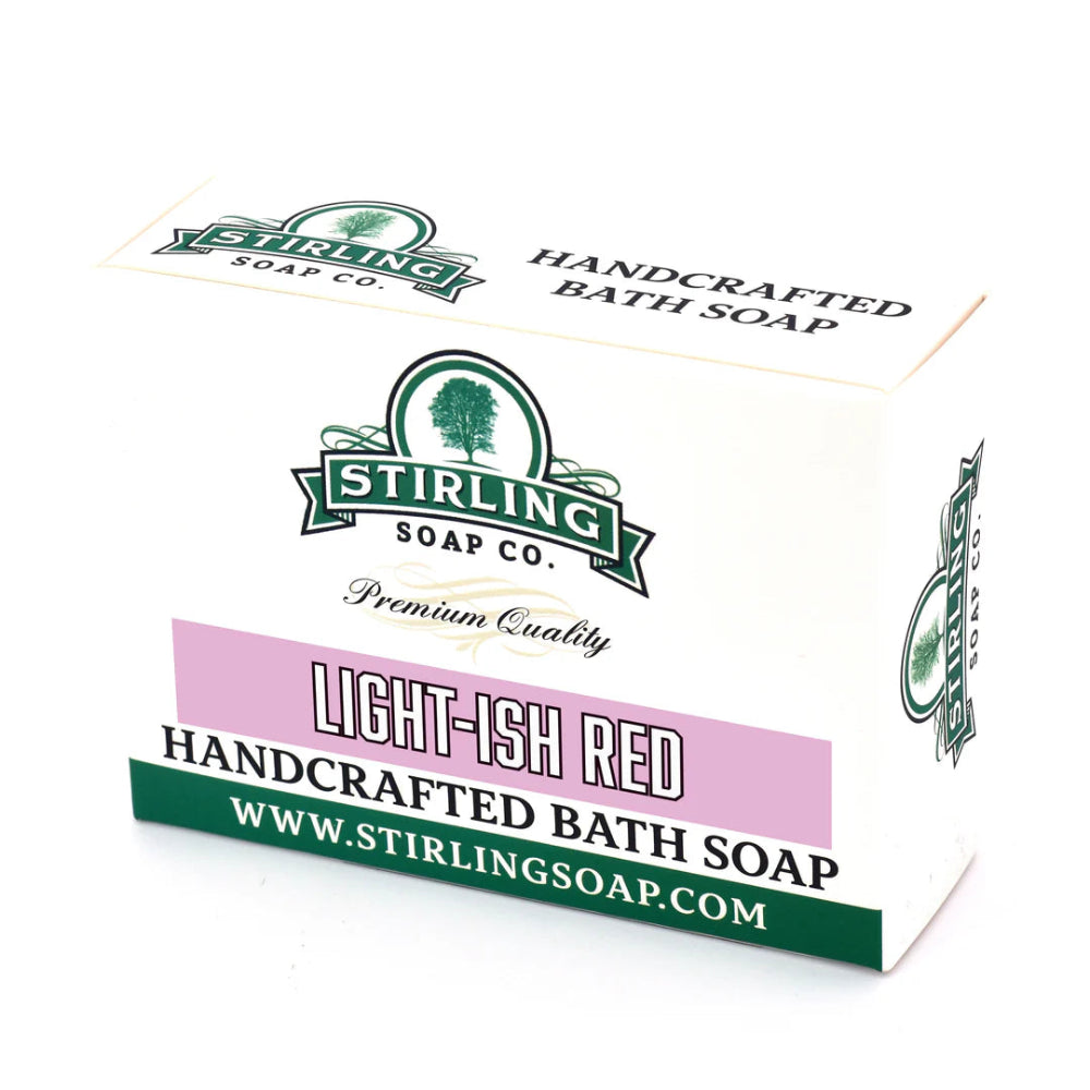 Stirling Soap Company Light-ish Red Bath Soap 5.5oz