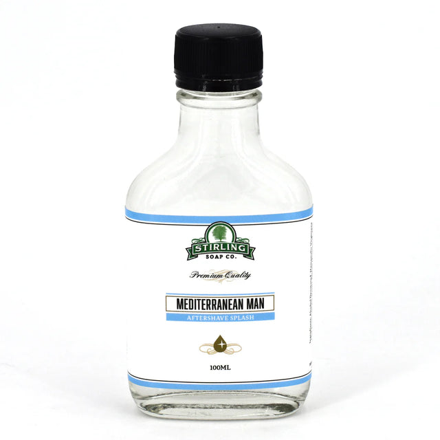 Stirling Soap Company - Mediterranean Man - Aftershave Splash - 100ml