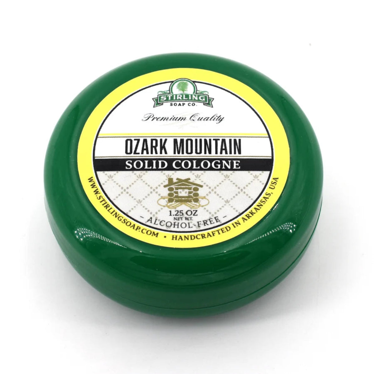 Stirling Soap Company Ozark Mountain Solid Cologne 1.25oz