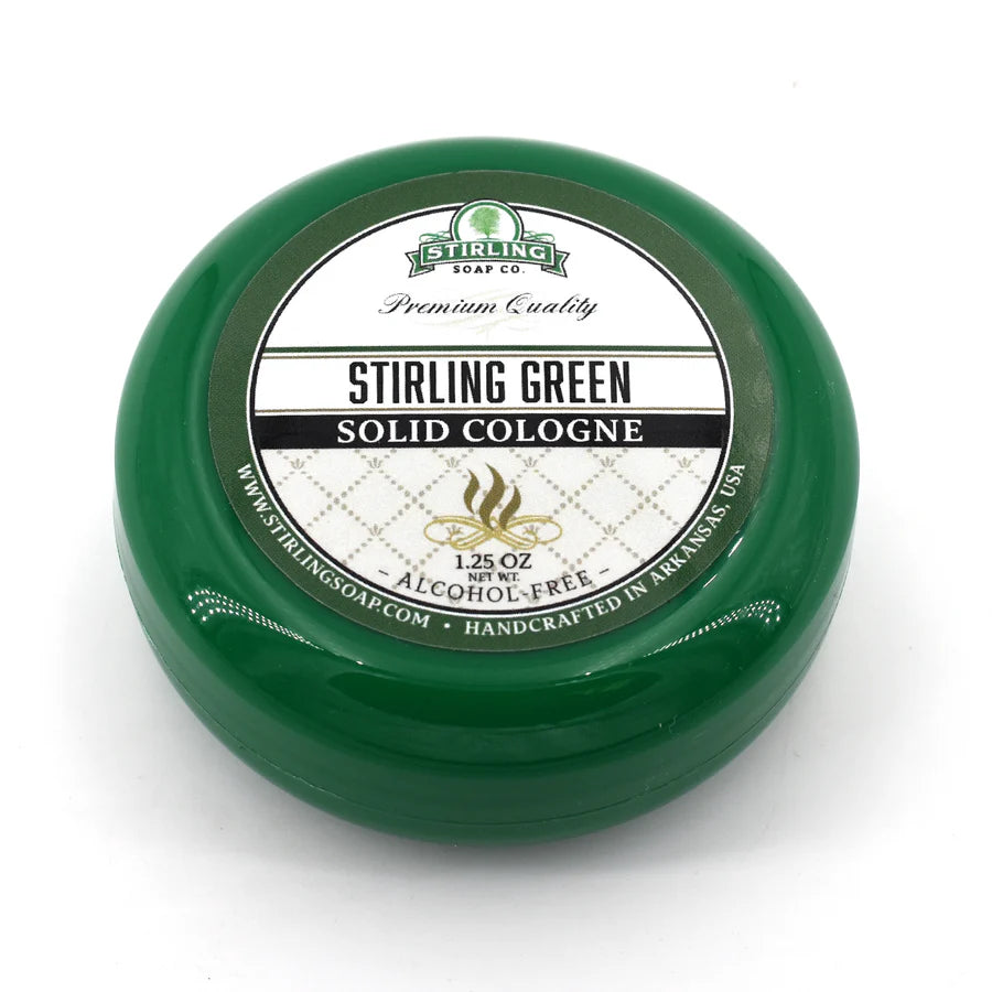 Stirling Soap Company Stirling Green Solid Cologne 1.25oz