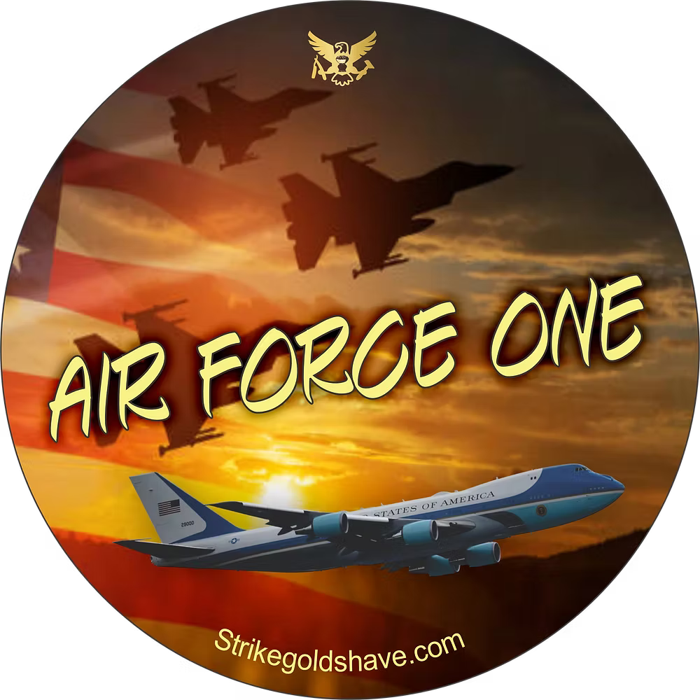 Strike Gold Shave Air Force One Shave Soap 5oz
