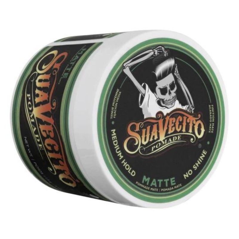 Suavecito - Matte Pomade - Medium Hold - No Shine - 4oz