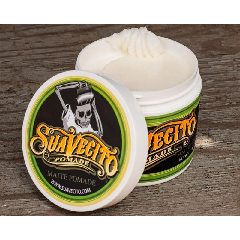 Suavecito - Matte Pomade - Medium Hold - No Shine - 4oz