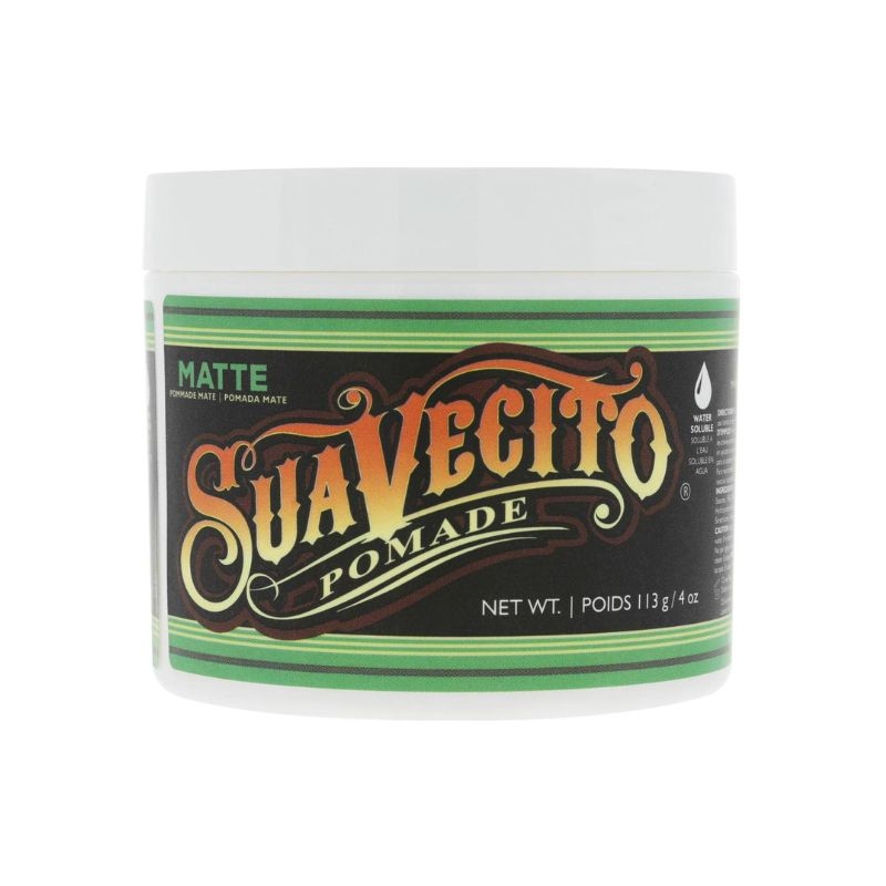 Suavecito - Matte Pomade - Medium Hold - No Shine - 4oz