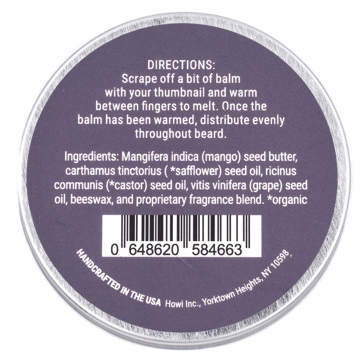 Taconic Beard Balm Excalibur 2oz