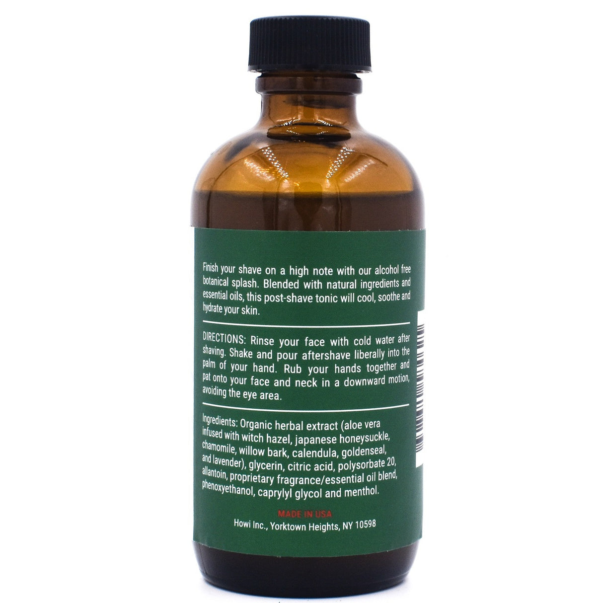 Taconic Eucalyptus Mint Botanical Aftershave Splash 4oz