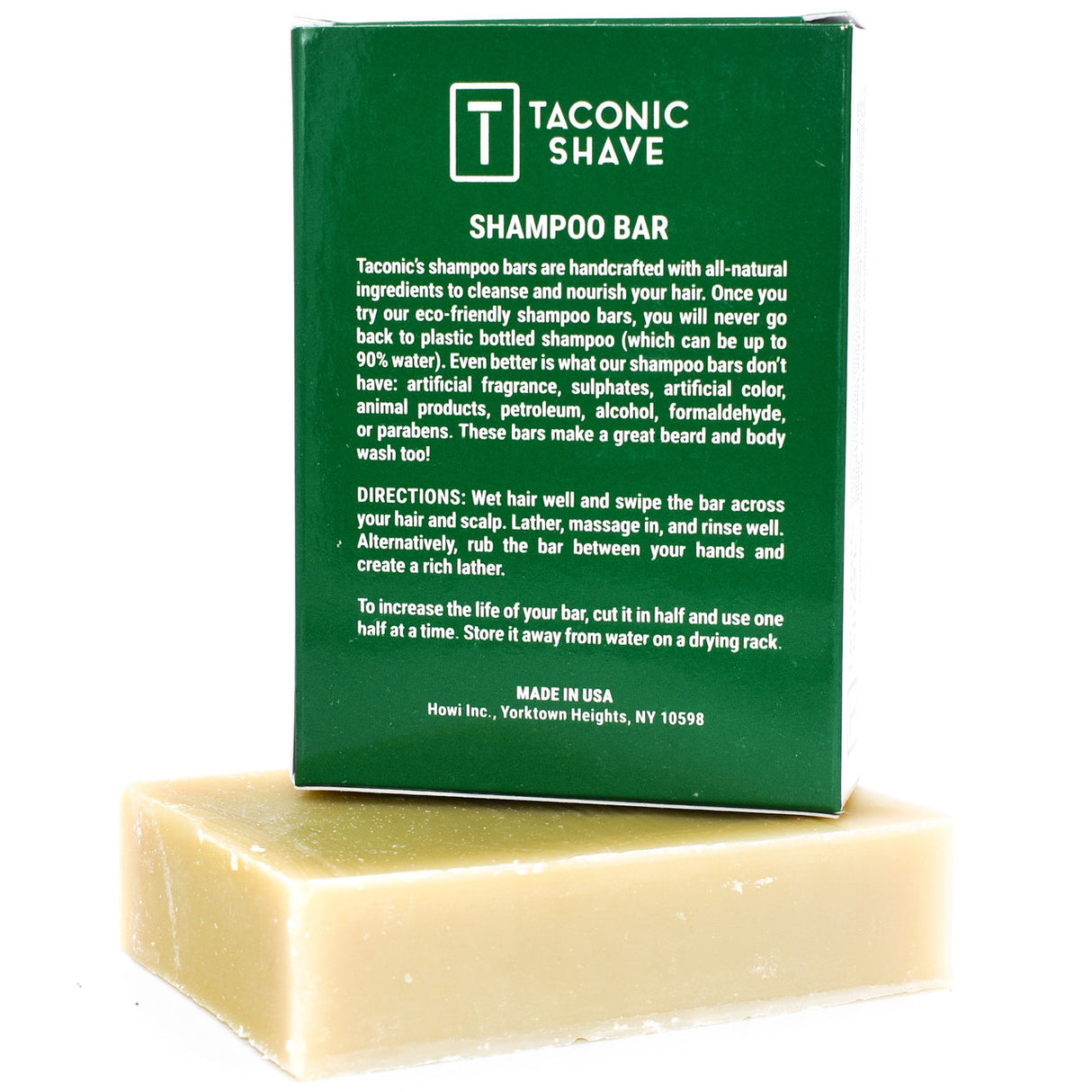 Taconic Eucalyptus Mint Shampoo Bar 5oz