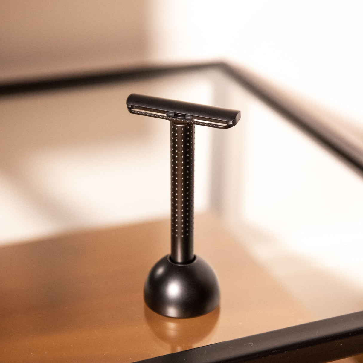 Tatara Amakuni Dark Stainless Steel Single Edge Safety Razor