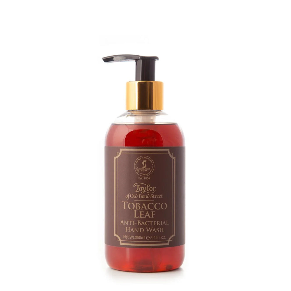 Taylor of Old Bond Street Tobacco Leaf Anti-Bacterial Hand Wash 10oz