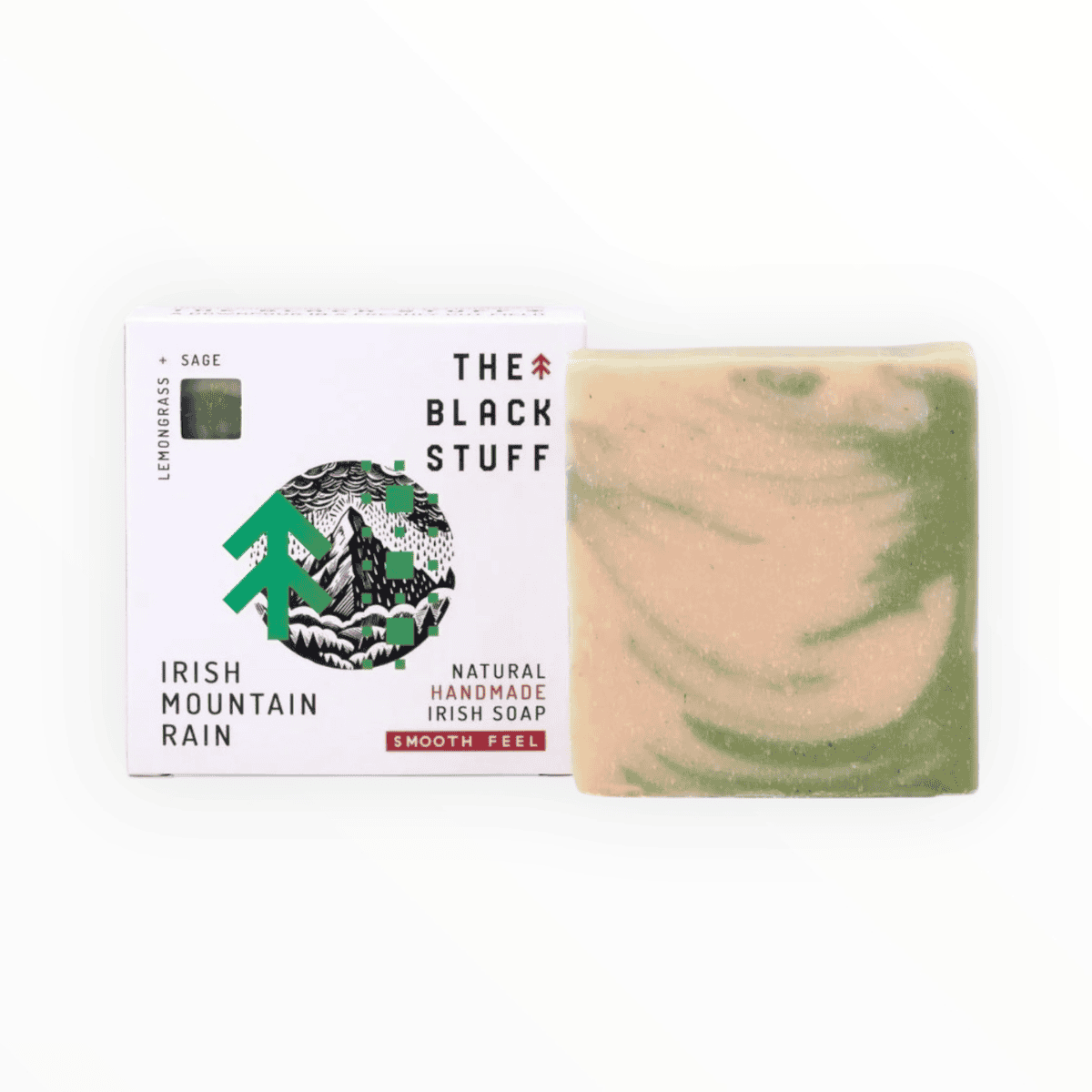 The Black Stuff Irish Mountain Rain Bar Soap 5oz