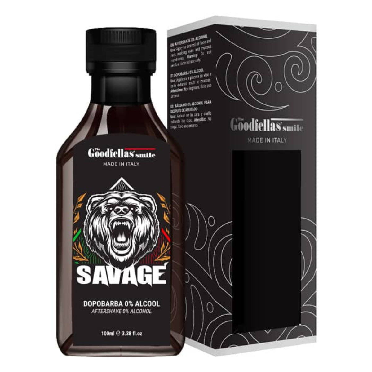 The GoodFellas Smile Savage Aftershave Splash 100ml