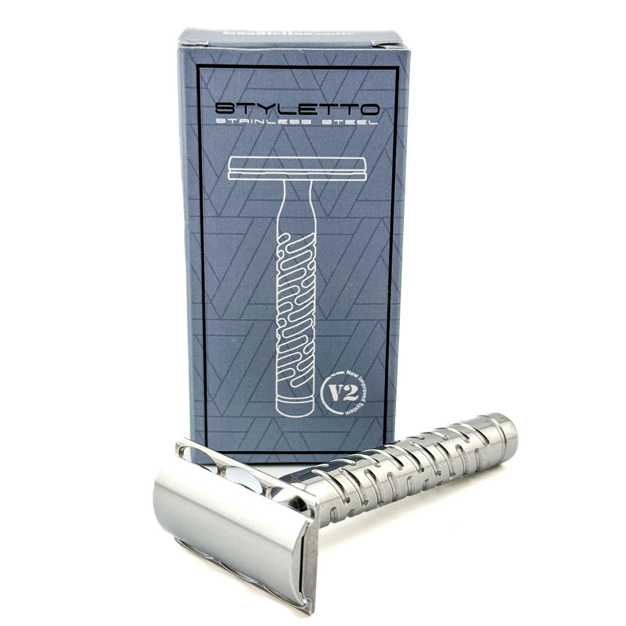 The Goodfellas Smile 両刃カミソリ　メルクール　替刃セット The Goodfellas' Smile Styletto Stainless Steel Safety Razor V2