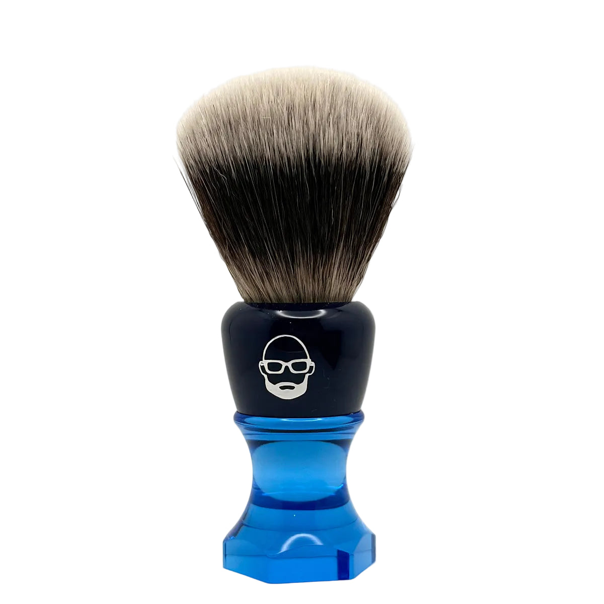 The Herald 26mm Shaving Brush Sapphire Crest Resin Handle