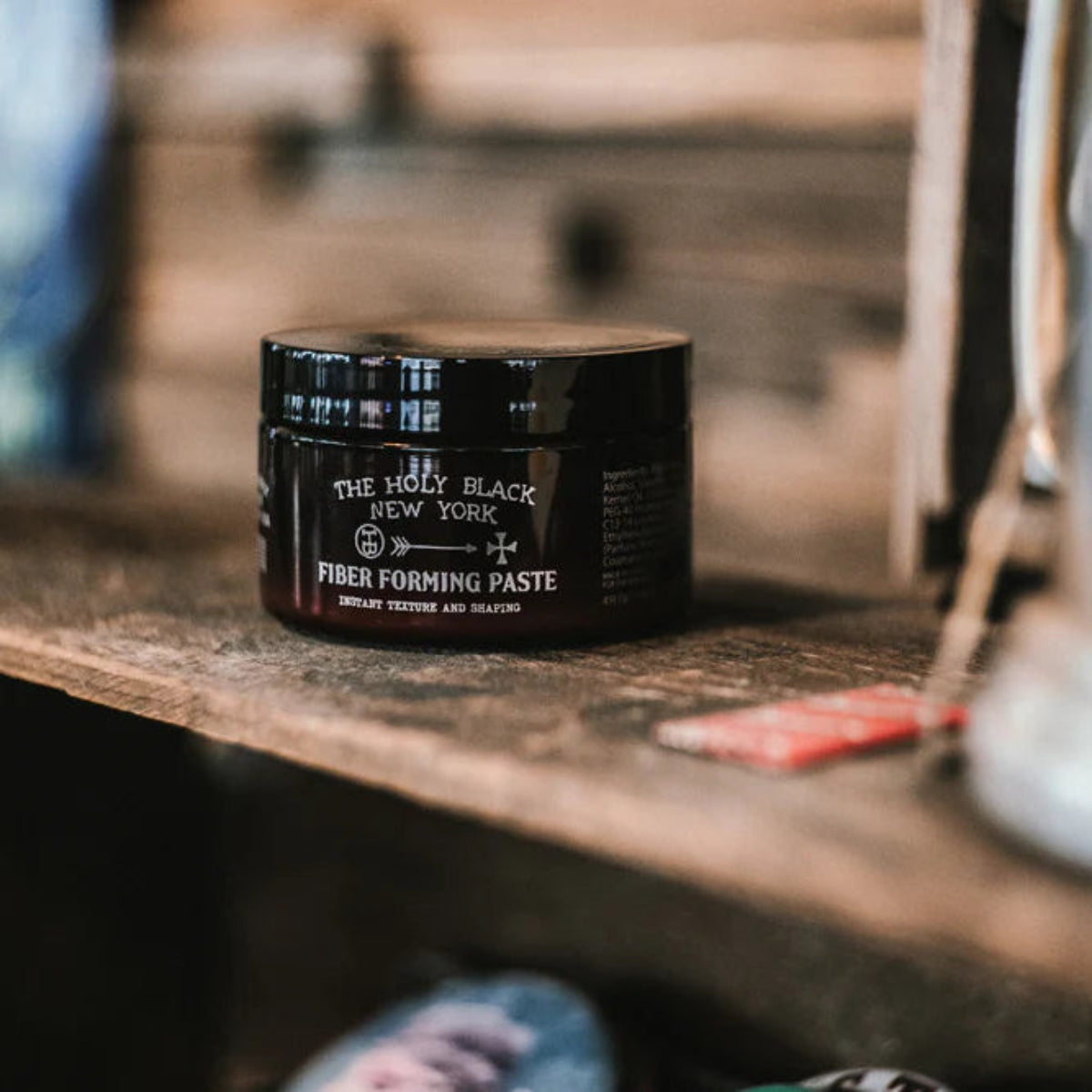The Holy Black Fiber Forming Paste 4oz