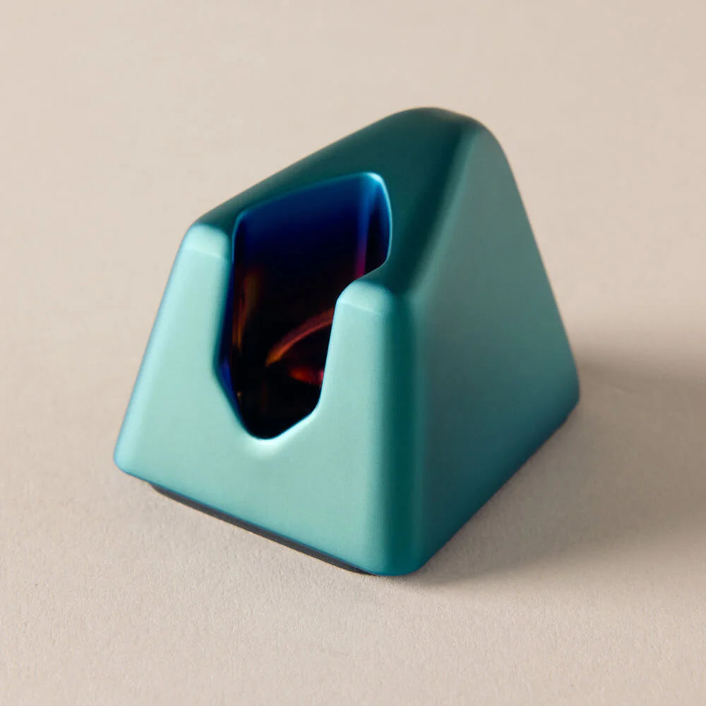 The Leaf Pivoting Head Razor - Spruce - Leaf Razor Stand