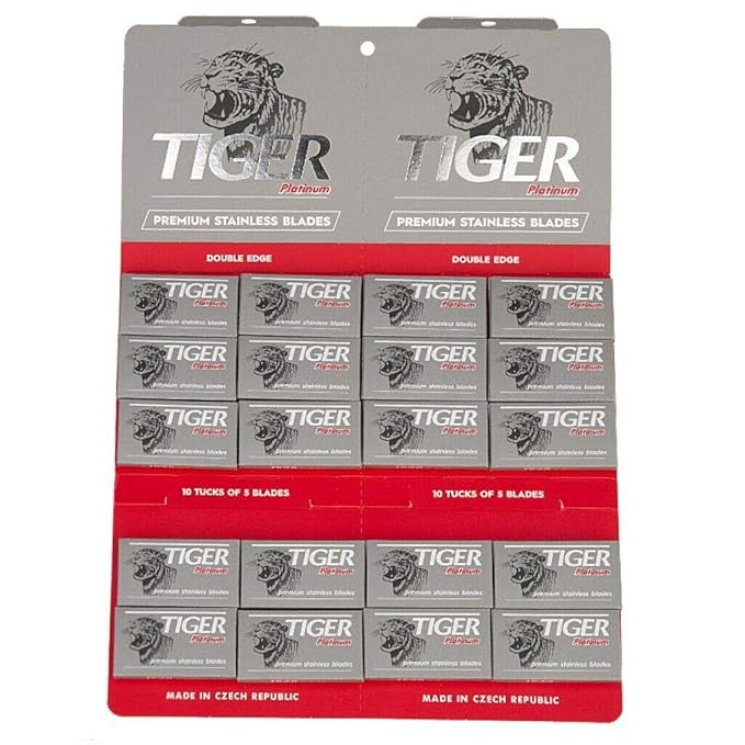 Tiger - Platinum Double Edge Blades