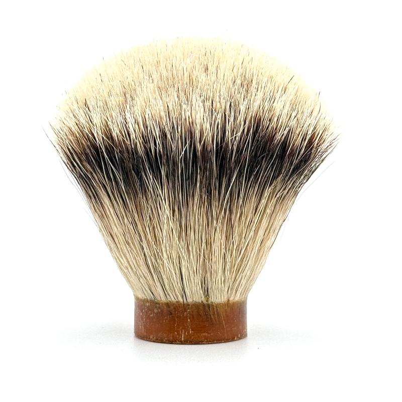 TRC - 24mm Fan - Bleached Silvertip Badger - Shaving Brush Knot