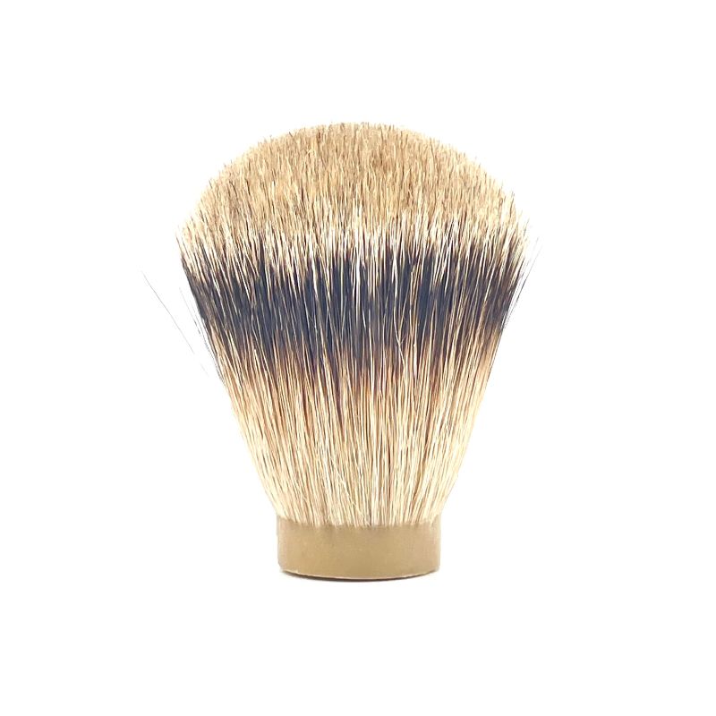 TRC - 26mm Fan - Unbleached Manchurian Silvertip Badger - Shaving Brush Knot