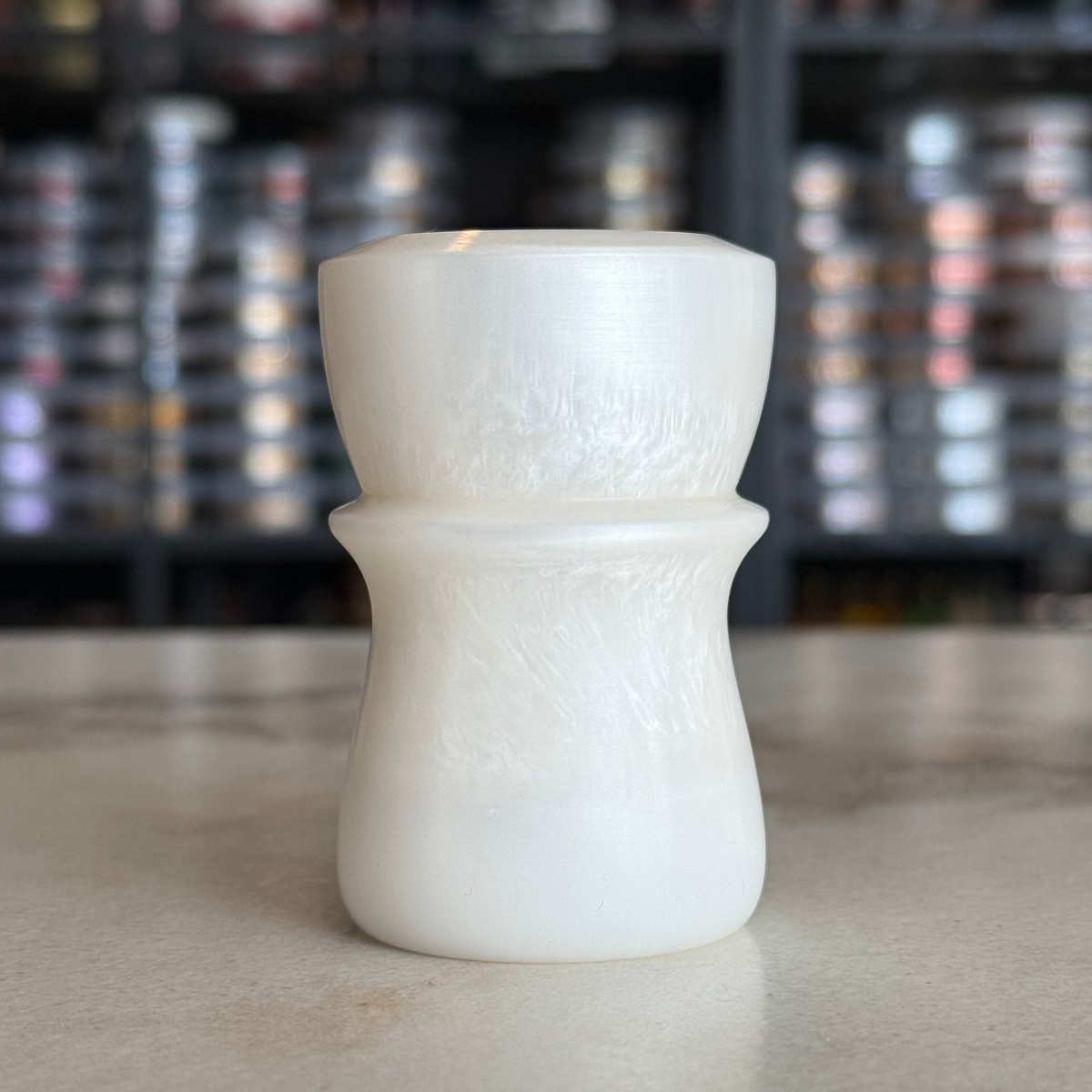 TRC Arctic Pearl 26mm Resin Shaving Brush Handle Only