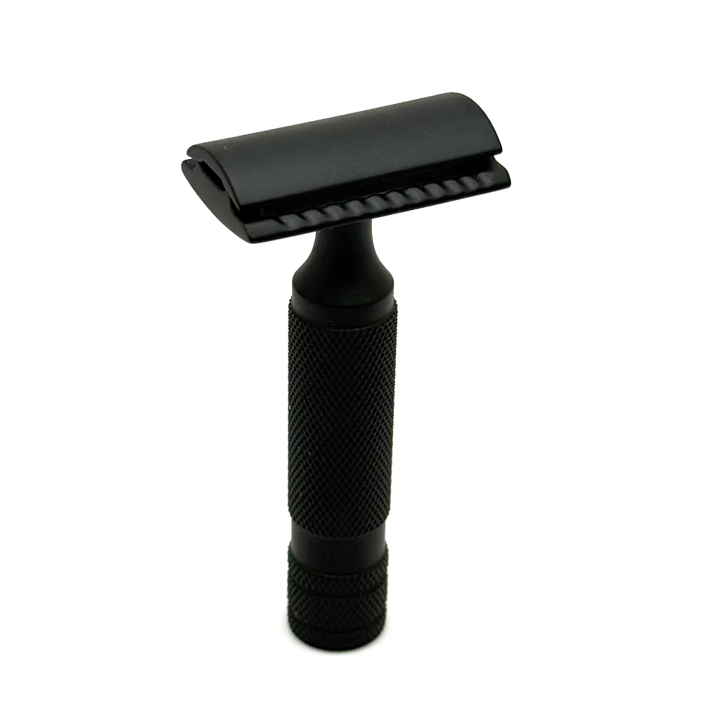 TRC Matte Black 81B Double Edge Safety Razor