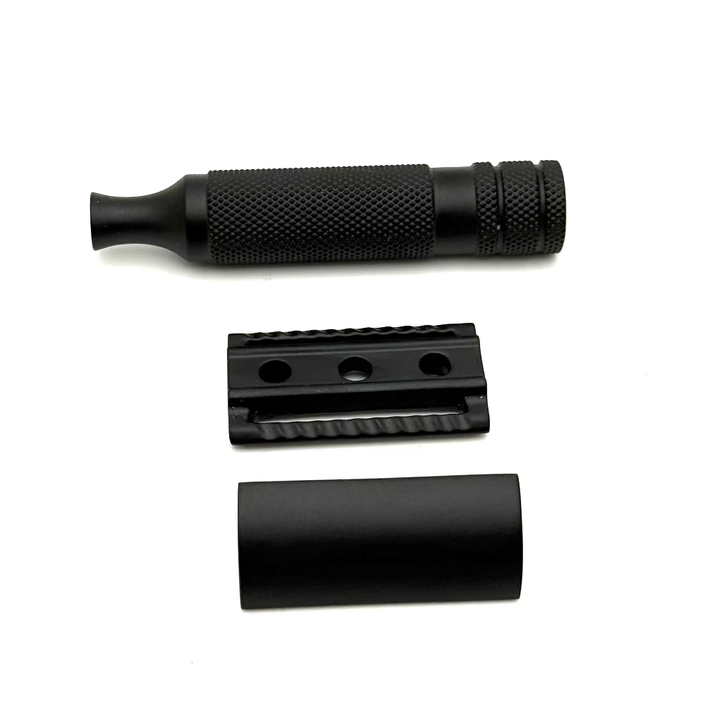 TRC Matte Black 81B Double Edge Safety Razor