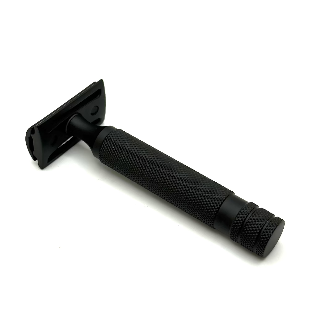 TRC Matte Black 9B Double Edge Safety Razor