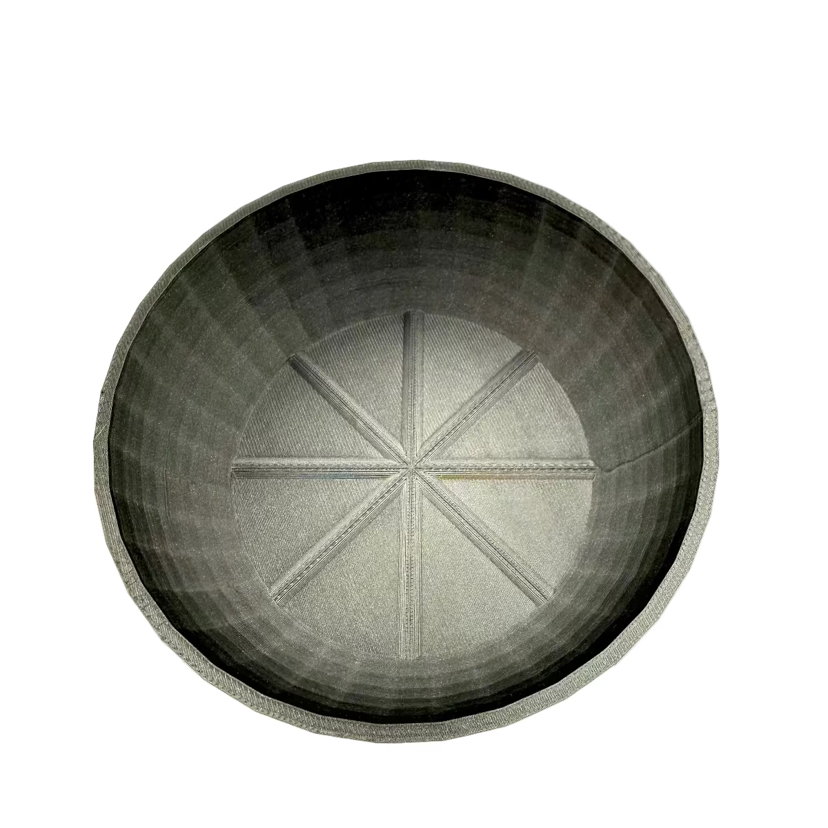 TRC Unbreakable Charcoal Gray Lather Bowl