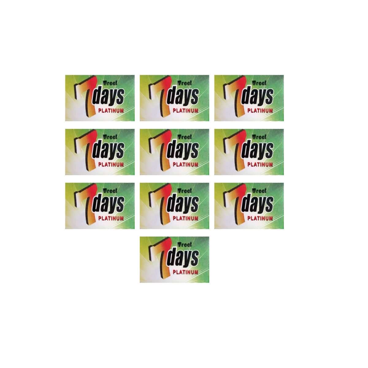 Treet 7 Days Platinum Double Edge Razor Blades