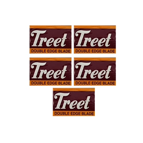 Treet - Carbon Steel "Black Beauties" Double Edge Razor Blades