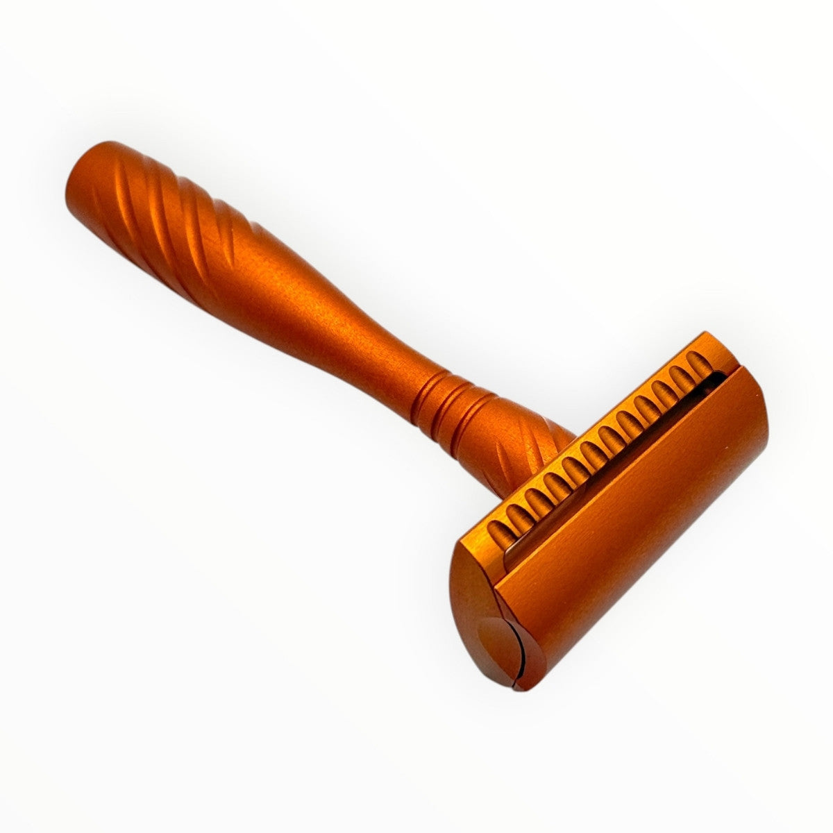 Trident Razors Varukh Helical Slant Safety Razor Orange