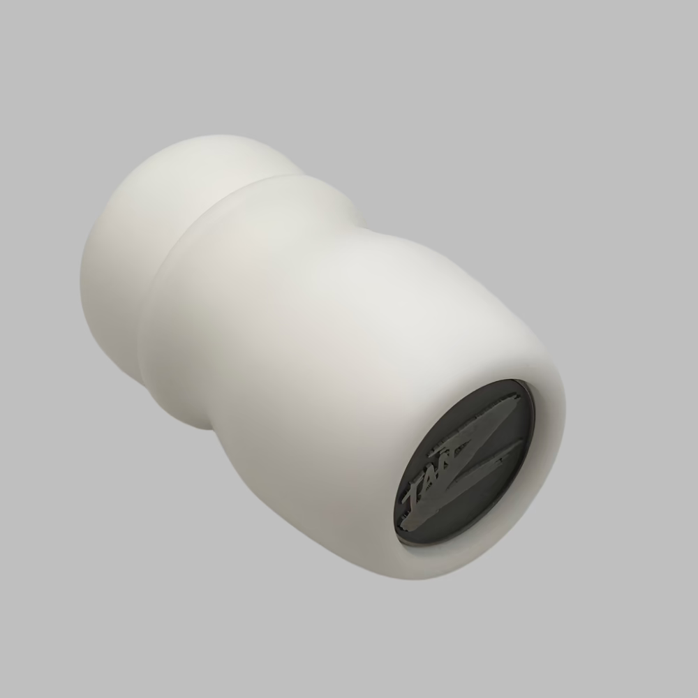 Turning By Tanz 26mm Shaving Brush Handle Matte Opaque White