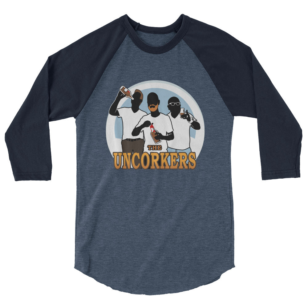 The Uncorkers 3/4 Sleeve Raglan Shirt