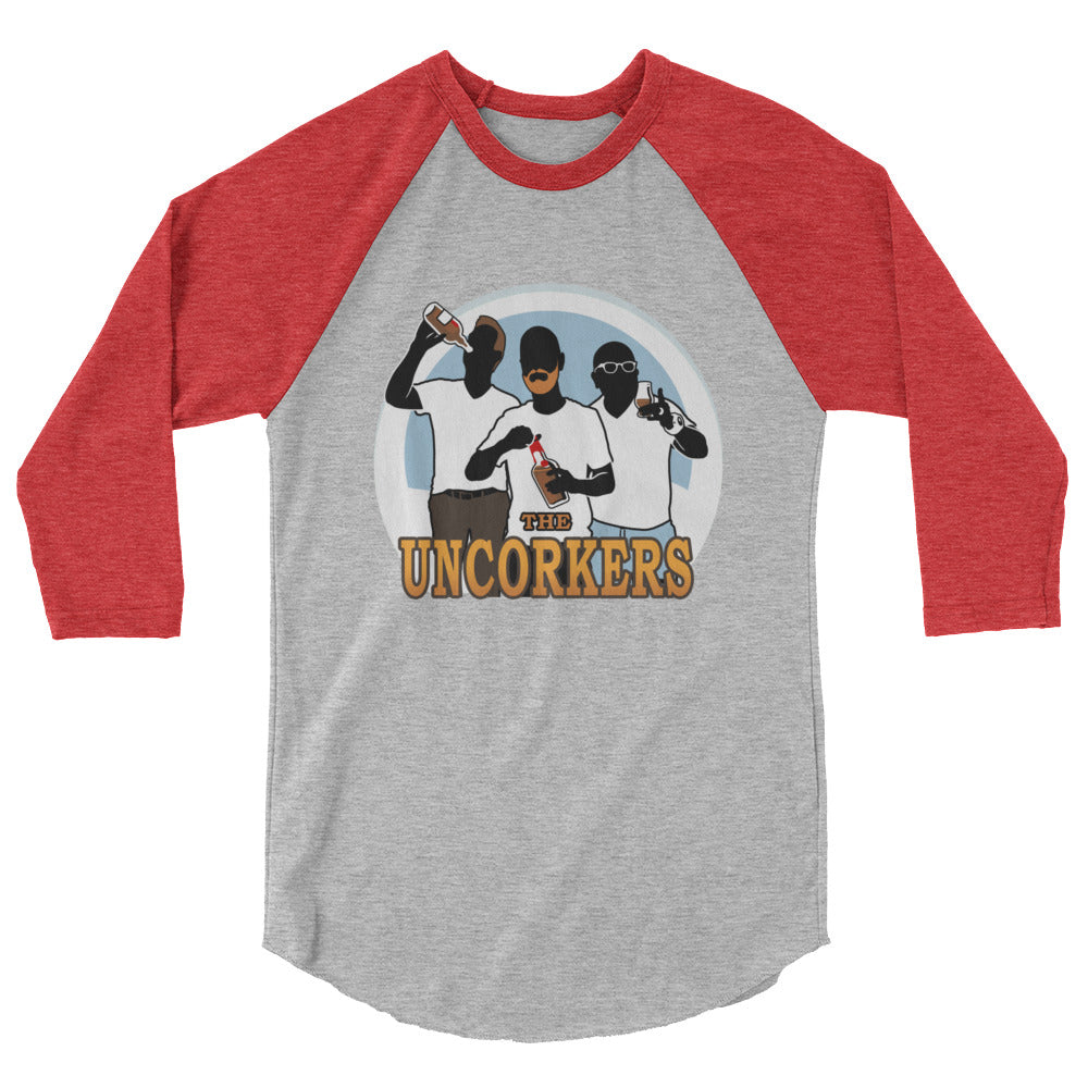 The Uncorkers 3/4 Sleeve Raglan Shirt