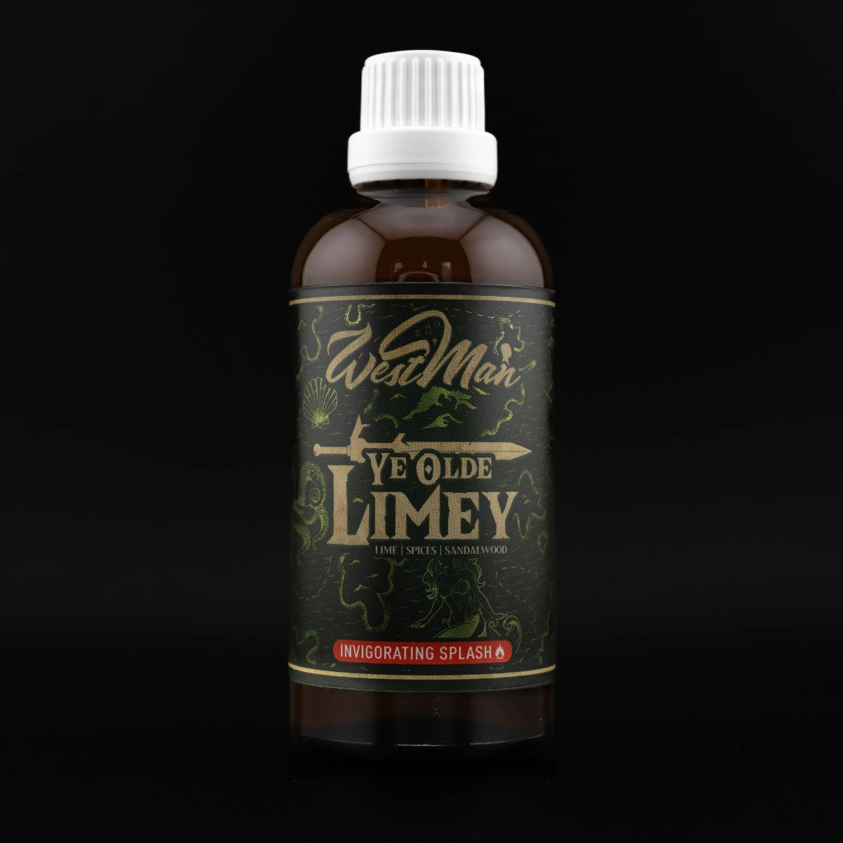 WestMan Shaving Ye Olde Limey Aftershave Nourishing Splash 100ml